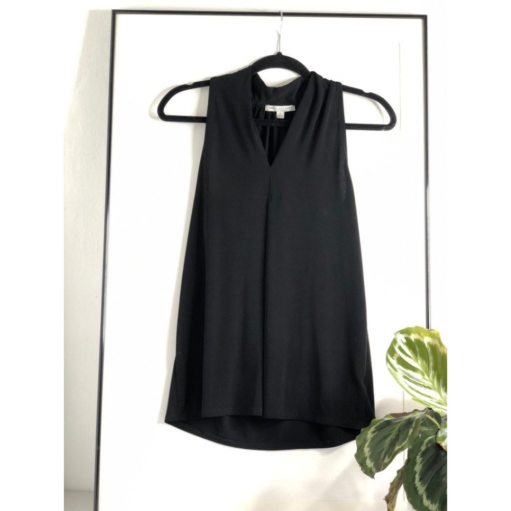 Green Envelope Black Formal Racer Back Tank